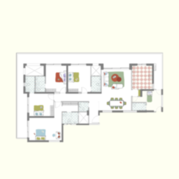 Puri Diplomatic Residences Floor Plan Premium Layout